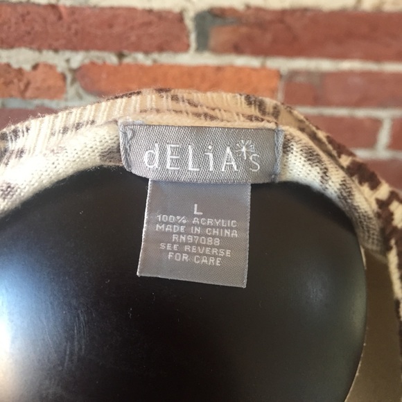 Delia’s animal print cardigan lewk - Picture 3 of 3